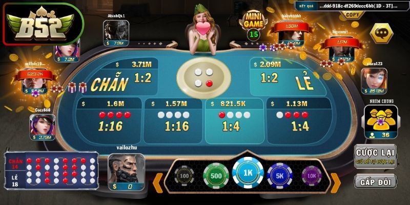 Quy Luật Xóc Đĩa B52 Giúp Newbie Tăng Tỷ Lệ Chiến Thắng 2 Những dạng cầu thường thấy trong quy luật xóc đĩa B52