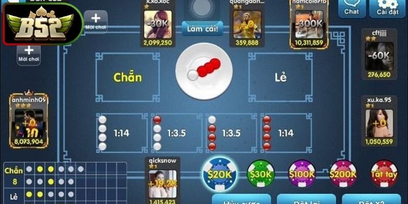 Xóc Đĩa Chẵn Lẻ B52 Và Bí Kíp Chơi Chắc Thắng Từ Cao Thủ 3 Cầu nhịp 2-2 cân bằng, tạo cảm giác chủ động